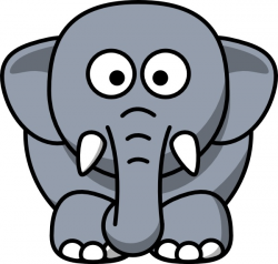 Cartoon Elephant clip art Free vector in Open office drawing ...