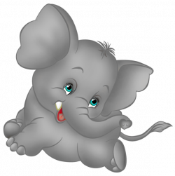 Grey Elephant Cartoon Free Clipart | Art | Pinterest | Grey elephant ...