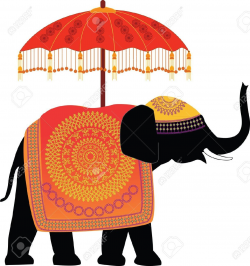Stock Vector | art & craft in 2019 | Elephant art, Indian ...