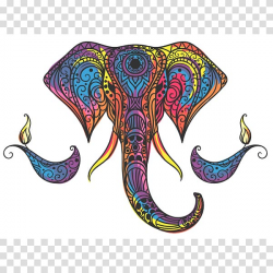 Indian elephant Ganesha Diwali, elephant transparent ...