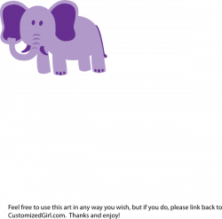 Elephant Alone Clip Art at Clker.com - vector clip art online ...