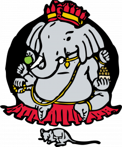 Clipart - elephant and mouse