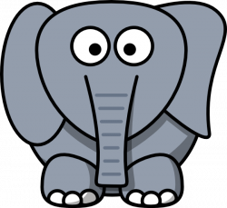 Weird Elephant Clip Art at Clker.com - vector clip art online ...