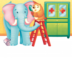 Indian elephant Download Illustration - Owl elephant doctor 1200*980 ...