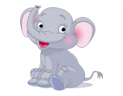 Cartoon Drawing Clip art - Cute cartoon elephant 800*624 transprent ...