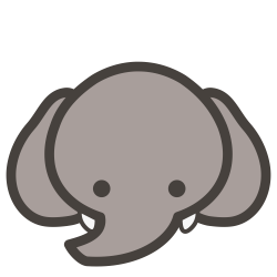 OnlineLabels Clip Art - Dou Shou Qi Elephant