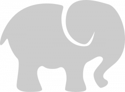 Elephant Abstract Clip Art at Clker.com - vector clip art ...