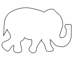 Free Elephant Templates | When I first started looking up patterns I ...