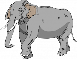 Trunk clipart elephant tusk - Pencil and in color trunk clipart ...