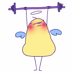 Work Out Animation Sticker by Lisa Vertudaches for iOS & Android | GIPHY