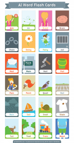 Free printable AI word flash cards. Download them in PDF format at ...