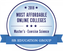 2018 Most Affordable Online Colleges for a Master's in Exercise Science