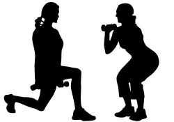 Free Women Exercise Cliparts, Download Free Clip Art, Free ...
