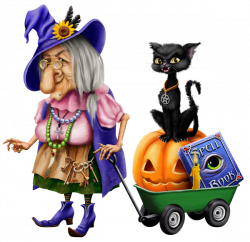 Halloween witch (1).png | Clipart (Клипарт) | Pinterest | Witches