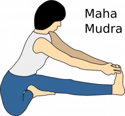 Yoga Position Maha Mudra Clip Art at Clker.com - vector clip art ...