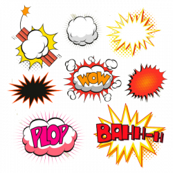 Comics Speech balloon Illustration - Explosion bubble 600*600 ...