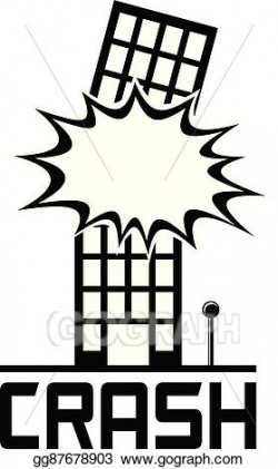 Vector Illustration - Crash building logo. explosion in a ...