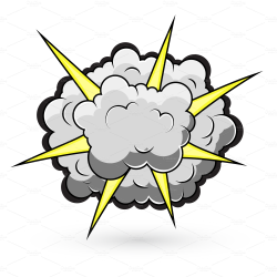Explosion Clipart Smoke Free collection | Download and share ...