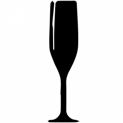 Champagne Glasses Silhouette at GetDrawings.com | Free for personal ...