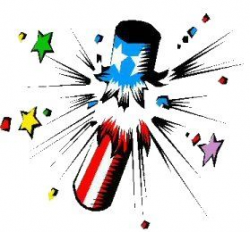 Free exploding firecracker clipart for the 4th of July ...