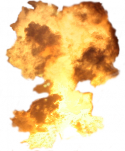 Big Explosion With Fire And Smoke PNG Image - PurePNG | Free ...