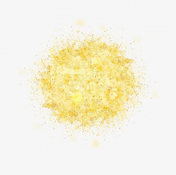 Gold Rounded Particles PNG, Clipart, Dust, Dust Explosion ...