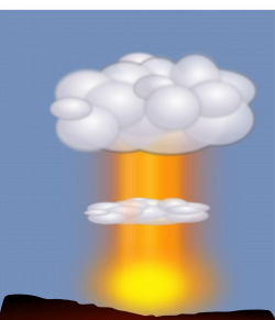 Clipart - Nuclear explosion
