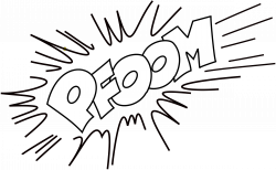 Clipart - PFOOM outlined