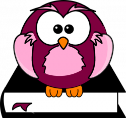 Purple clipart owl - Pencil and in color purple clipart owl