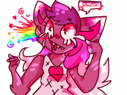 An Explosion Of Pink (not a vent) by Rainbow-Draws on DeviantArt