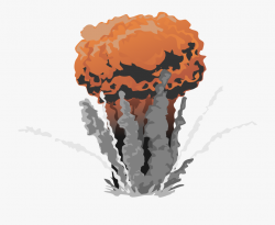 Explosion Clipart - Atomic Bomb Gif Transparent #112137 ...