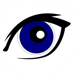 Blue Eye(s) Clip Art at Clker.com - vector clip art online, royalty ...