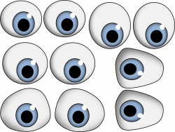 Eyes cartoon eye clip art clipart image #7620 | All about Me ...
