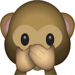 Download Speak No Evil Monkey Emoji | Etsy shop know how | Pinterest ...