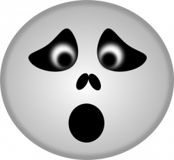 Spooky Ghost Clip Art at Clker.com - vector clip art online, royalty ...