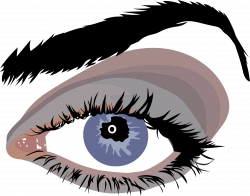 Clipart - Female Eye