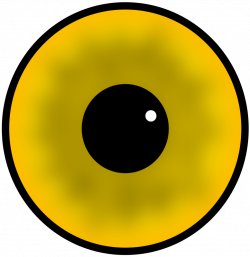 Clipart - Yellow eye