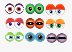 Collection Of Monster Eyes Black And - Monster Eyes Clipart ...