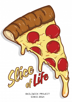 slice of life, all hail pizza :3 | illustration | Pinterest | Pizzas ...