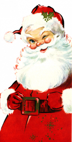 Vintage Santa - my favorite Santa face. | Santa Claus | Pinterest ...