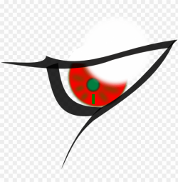 cartoon evil eyes clipart , png download - eye side view ...