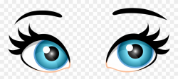 Blue Female Eyes Png Clip Art - Brown Eyes Clip Art ...