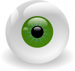 Green Eyeball Clip Art at Clker.com - vector clip art online ...