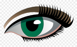 Eyelash Clipart Simple Eye - Evil Eyes Transparent Png ...