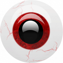 Red Eyes Clipart Scarry#3844867