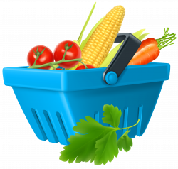 Basket with Vegetables PNG Clipart - Best WEB Clipart