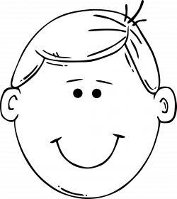 Clipart - Man Face Cartoon