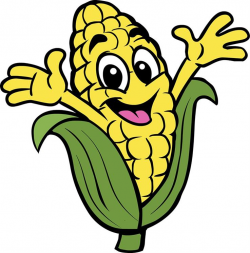 Corn clipart face pencil and in color corn – Gclipart.com
