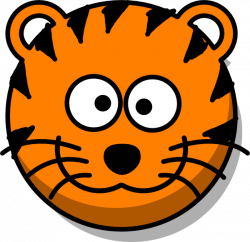 28+ Collection of Cute Tiger Face Clipart | High quality, free ...