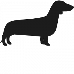 Daschund Silhouette at GetDrawings.com | Free for personal use ...